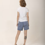 Camiseta Basic Pré-Lavada de algodão Premium Branca