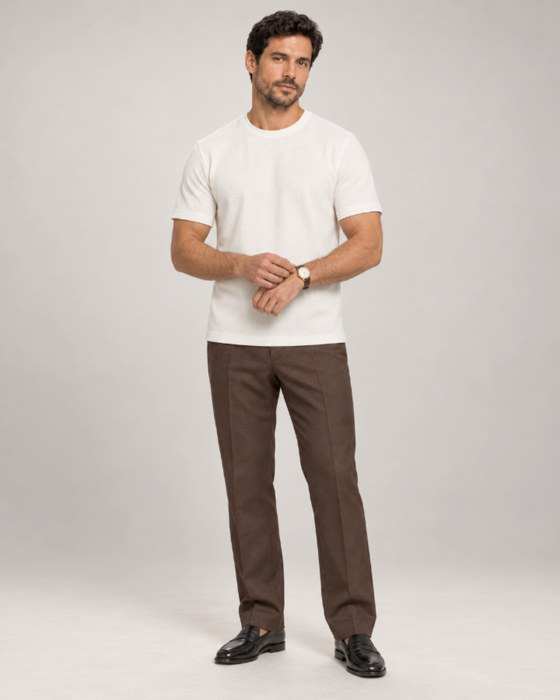 Camiseta Quadrille Classic Offwhite