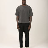 Camiseta Oversized BOX Suedine Grafite