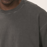 Camiseta Oversized BOX Suedine Grafite