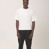 Camiseta Oversized BOX Suedine Offwhite