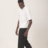 Camiseta Oversized BOX Suedine Offwhite