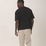 Camiseta Oversized BOX Suedine Preto