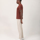 Camiseta Tecnológica Modal Masculina Marrom