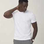Camiseta Tecnológica Modal Masculina Branco