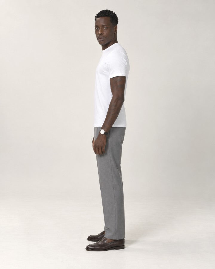 Camiseta Tecnológica Modal Masculina Branco