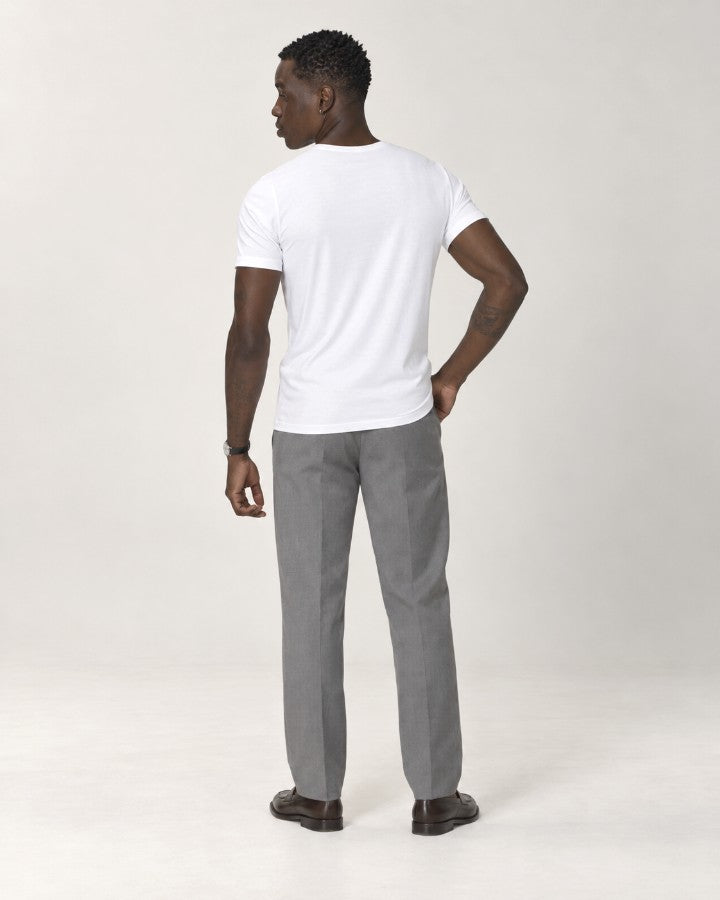 Camiseta Tecnológica Modal Masculina Branco