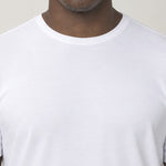 Camiseta Tecnológica Modal Masculina Branco