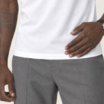 Camiseta Tecnológica Modal Masculina Branco