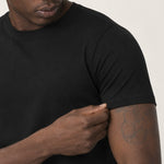 Camiseta Tecnológica Modal Masculina Preto