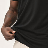 Camiseta Tecnológica Modal Masculina Preto