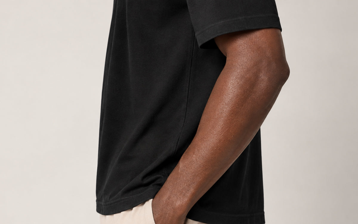 Camiseta Urban Oversized Masculina Preto