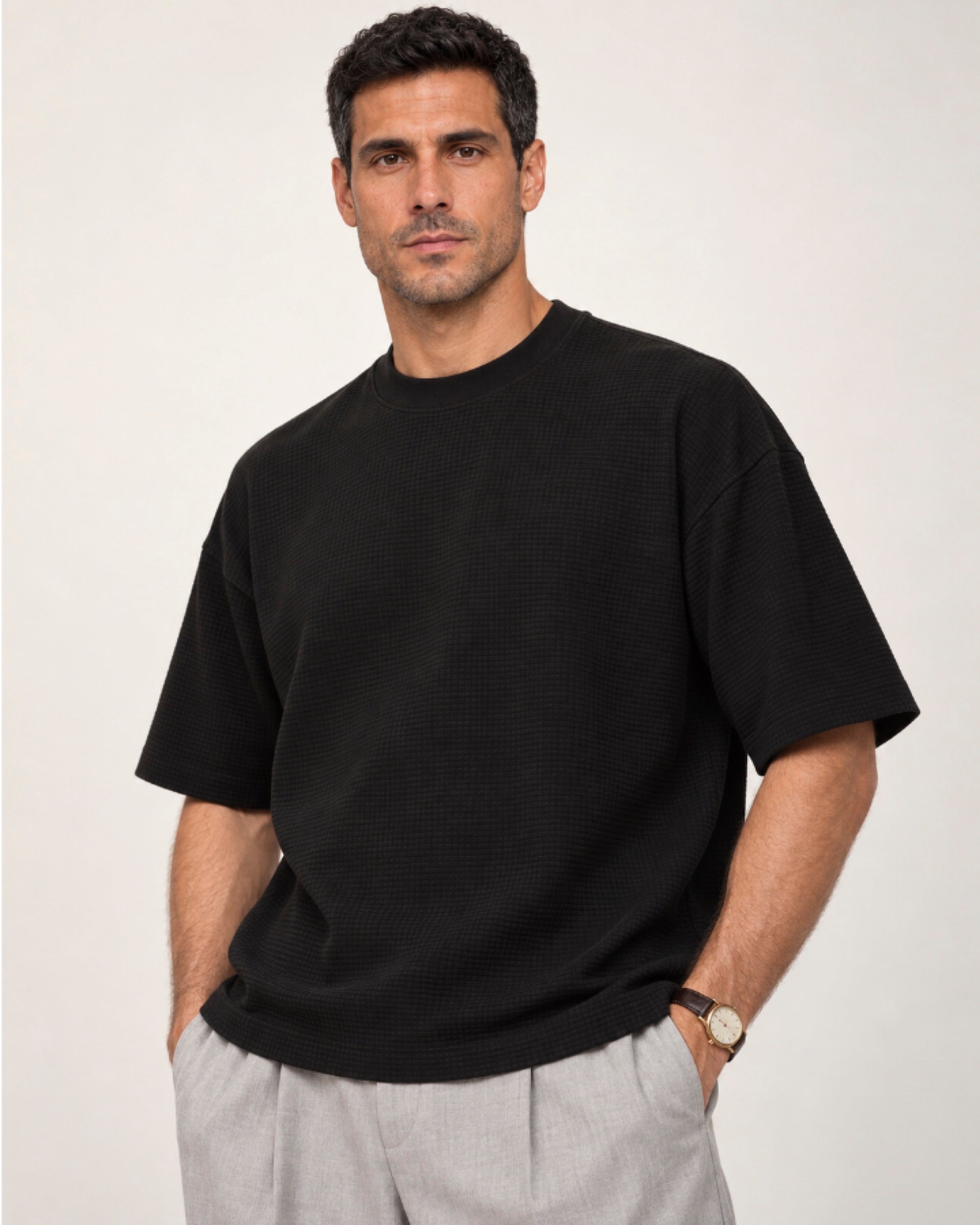 Camiseta Quadrilê Oversized Preto