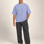 Camiseta Quadrilê Oversized Lavanda