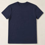 Camiseta Tecnológica Modal Masculina Azul Marinho