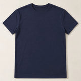 Camiseta Tecnológica Modal Masculina Azul Marinho