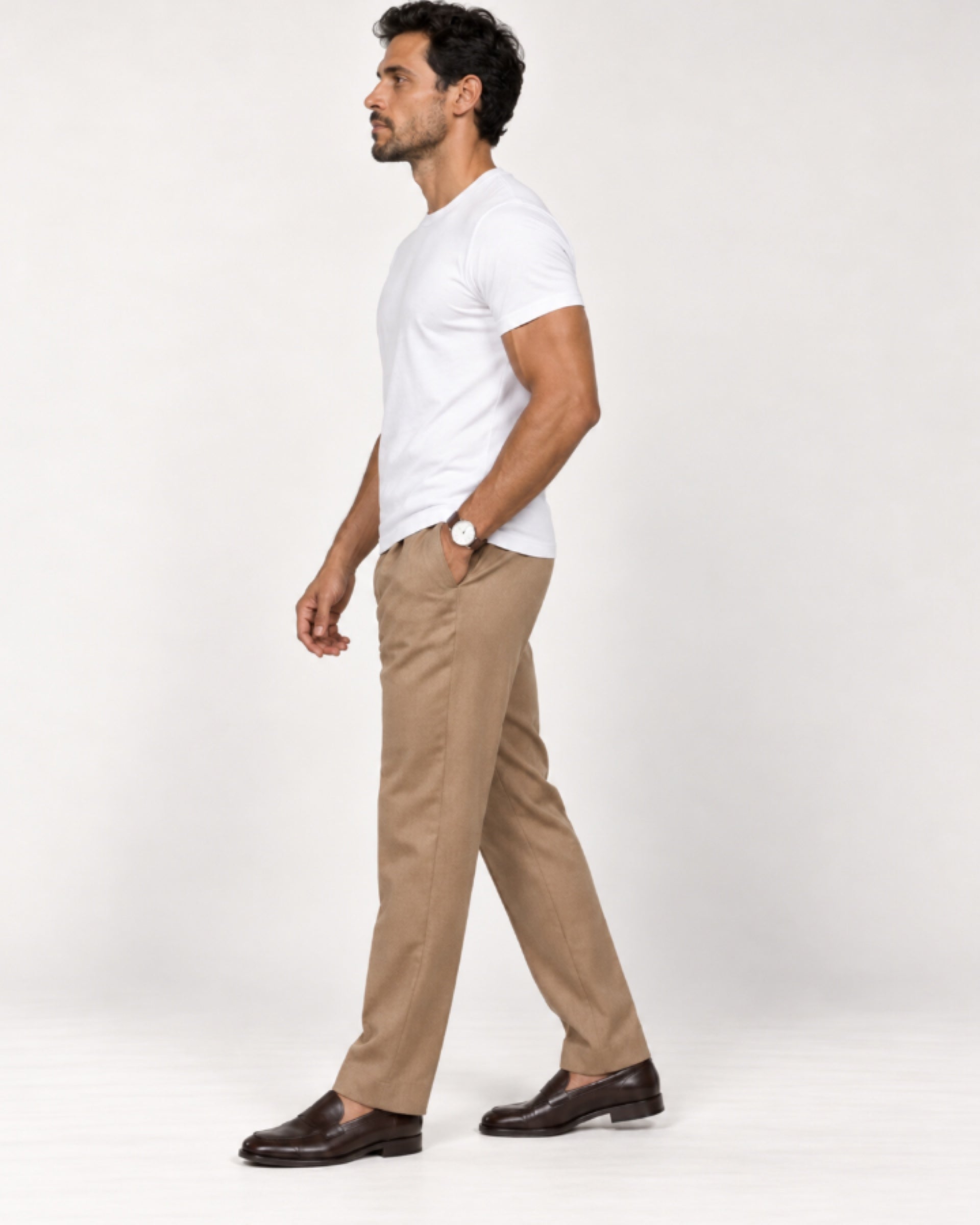 Camiseta Algodão Egípcio Premium Branco