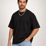 Camiseta Oversized Suedine Preto