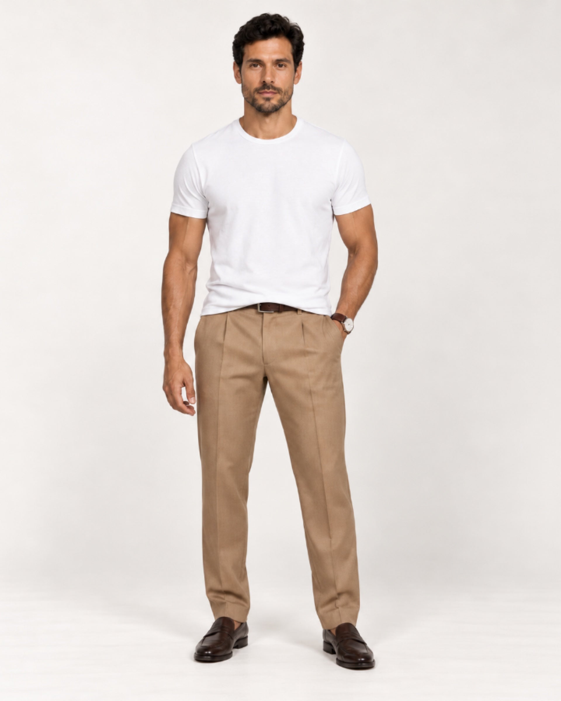 Camiseta Algodão Egípcio Premium Branco