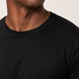 Camiseta Tecnológica Modal Masculina Preto