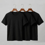 Kit 3 Camisetas Quadrille Classic (3 Pretas)