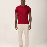 Camiseta Tecnológica Modal Masculina Vermelho