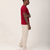 Camiseta Tecnológica Modal Masculina Vermelho