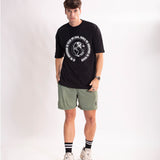 Camiseta Nunca Me Arrependi de Viajar Oversized 1.0 Preta