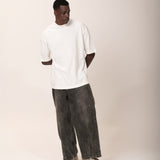 Camiseta Oversized 3.0 Pré-lavada de Algodão Premium Offwhite