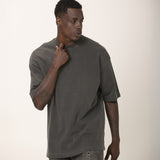 Camiseta Oversized 3.0 Pré-lavada de Algodão Premium Grafite