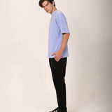 Camiseta Quadrilê Oversized Lavanda