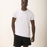 Camiseta Tecnológica Modal Masculina Branco