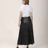 Camiseta Gola Alta Tecnológica Modal Feminina Branco