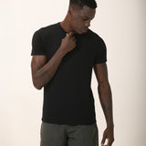 Camiseta Tecnológica Modal Masculina Preto