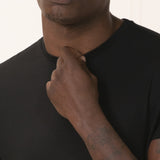 Camiseta Tecnológica Modal Masculina Preto