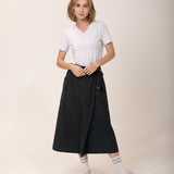 Camiseta Tecnológica Modal Gola V Feminina Branco