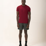 Camiseta Tecnológica Modal Masculina Vermelho