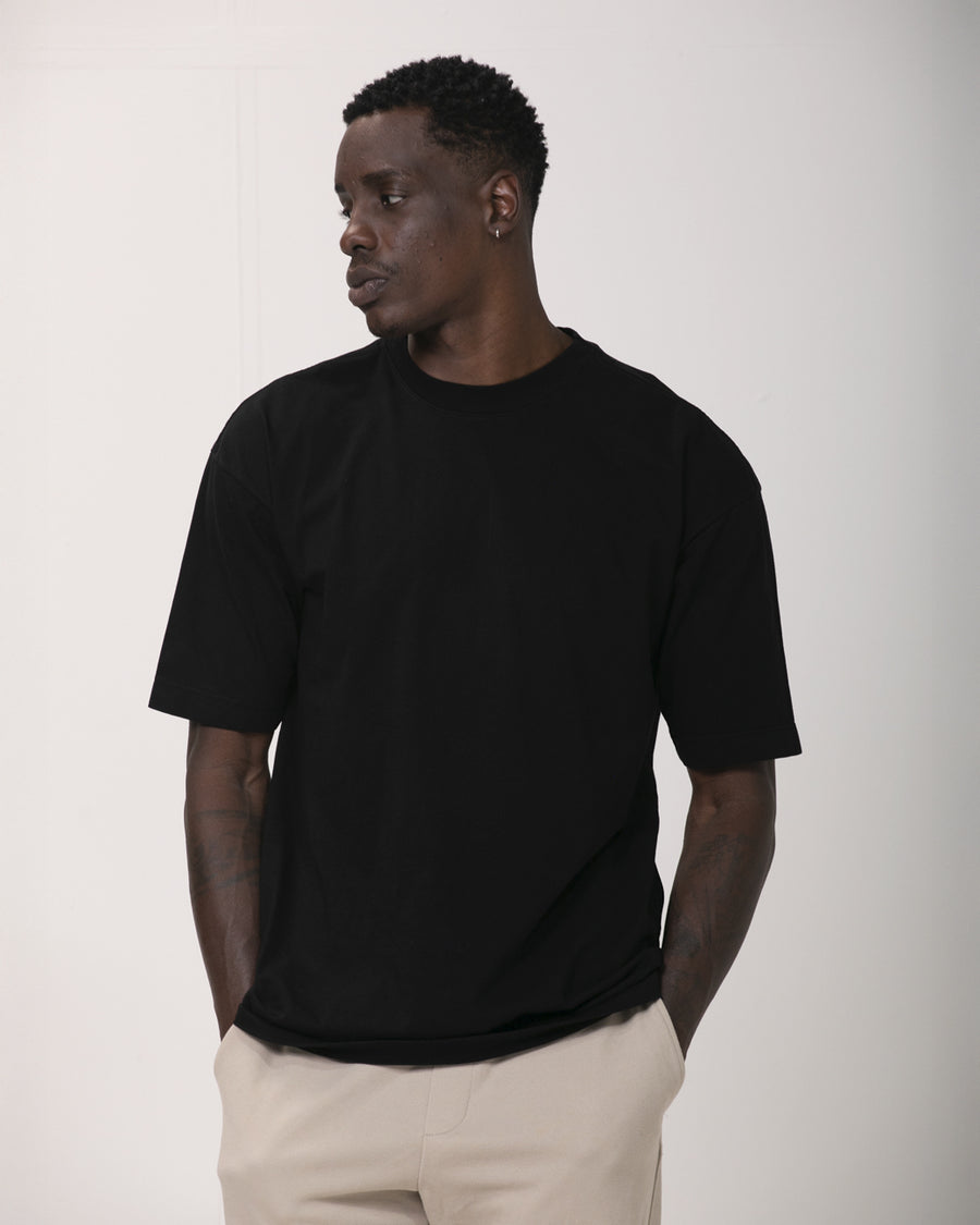 Camiseta Urban Oversized Masculina Preto